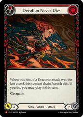 Devotion Never Dies - Rainbow Foil