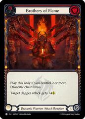 Brothers of Flame (Red) - Rainbow Foil