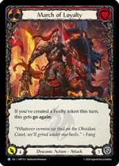 March of Loyalty (Red) - Rainbow Foil