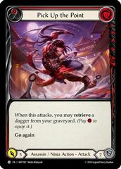 Pick Up the Point (Red) - Rainbow Foil