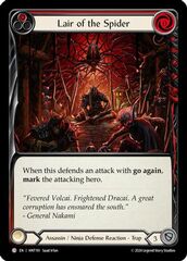 Lair of the Spider (Red) - Rainbow Foil