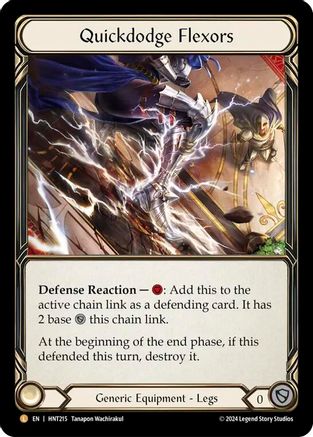 Quickdodge Flexors - Rainbow Foil