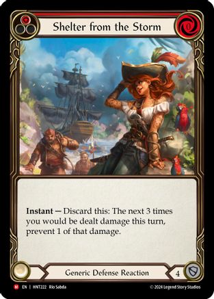 Shelter from the Storm - Rainbow Foil