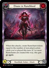 Douse in Runeblood - Rainbow Foil