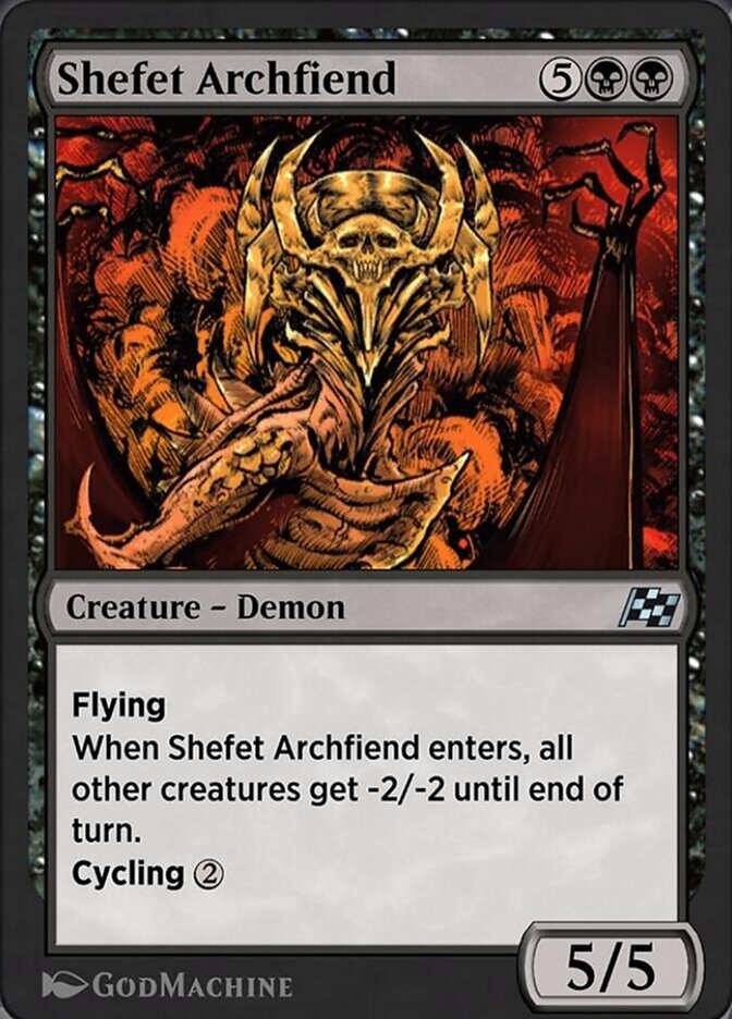 Shefet Archfiend - Foil