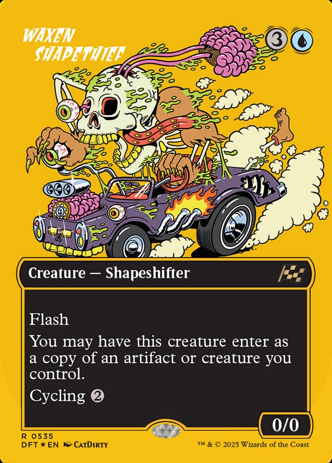 Waxen Shapethief (Borderless) (First-Place Foil)