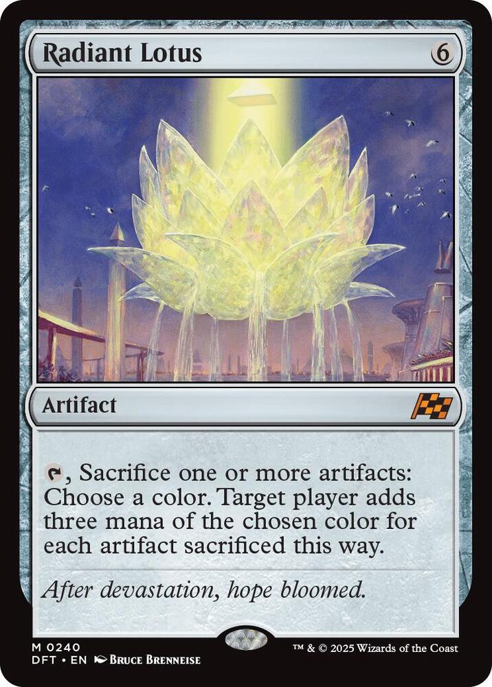 Radiant Lotus - Foil