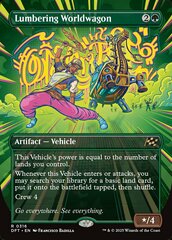 Lumbering Worldwagon - Foil - Borderless