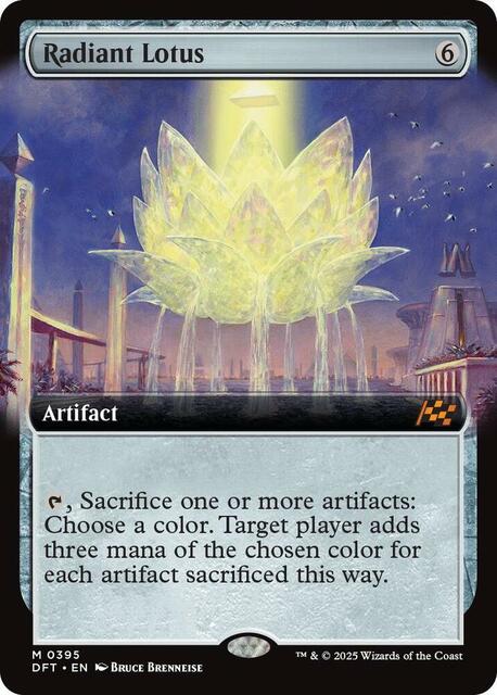 Radiant Lotus - Foil - Extended Art