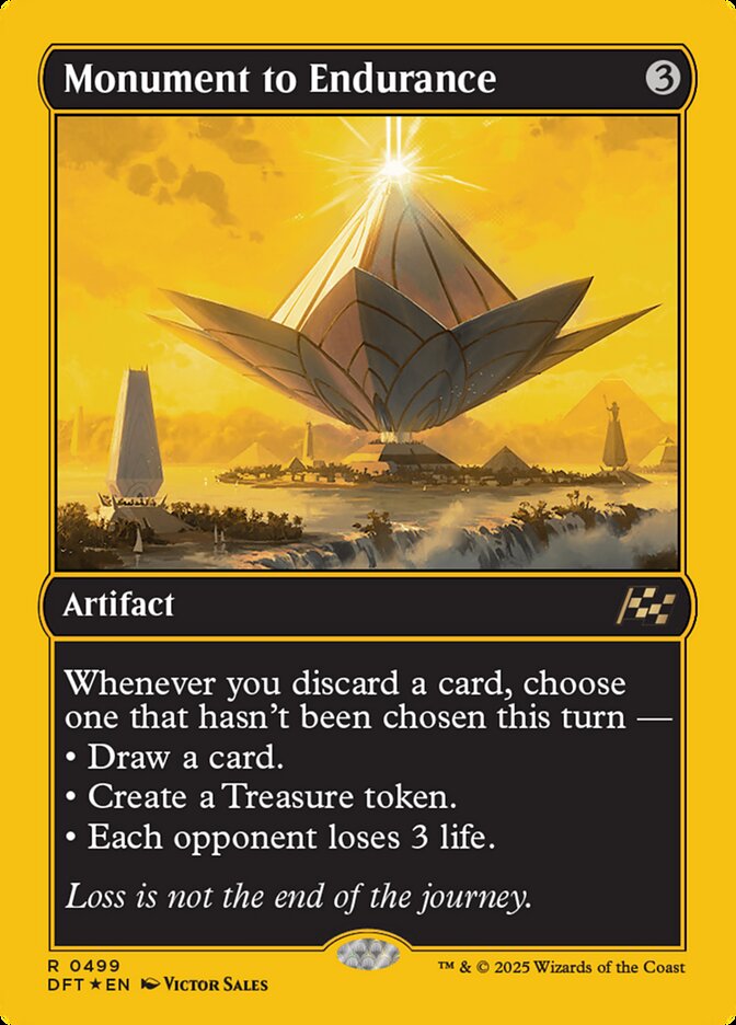 Monument to Endurance - First-Place Foil