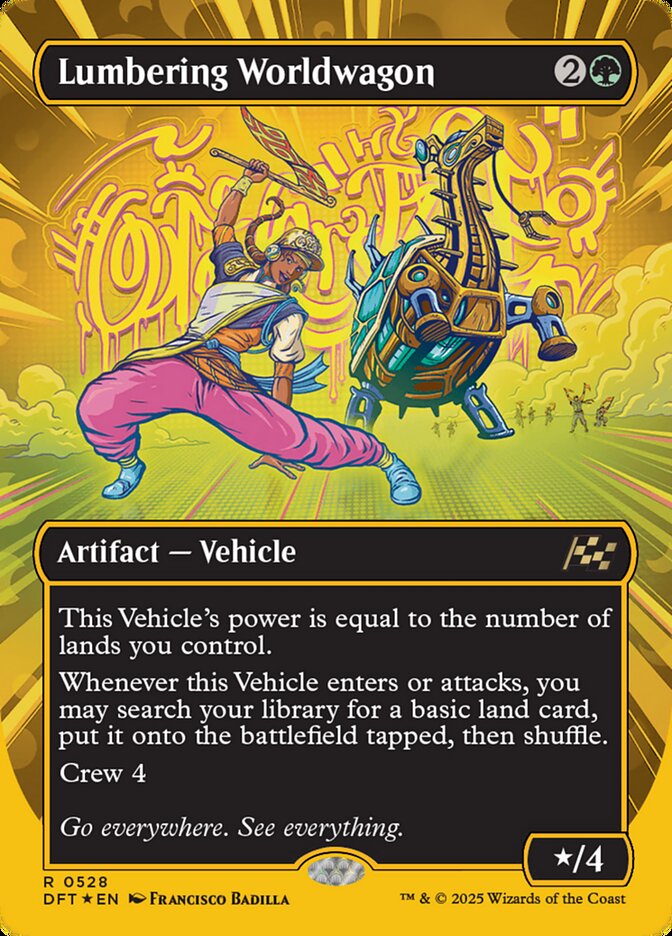 Lumbering Worldwagon - First-Place Foil - Borderless