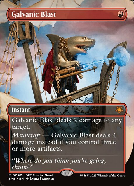 Galvanic Blast - Foil - Borderless