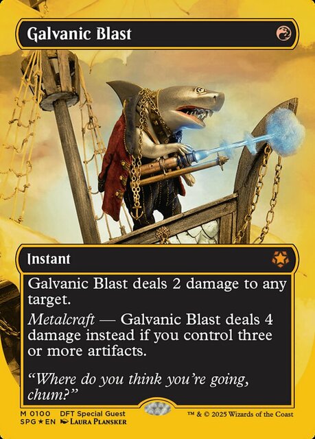 Galvanic Blast - First-Place Foil - Borderless