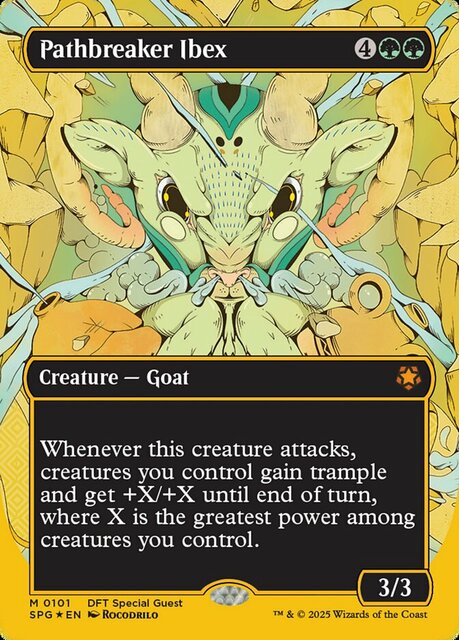 Pathbreaker Ibex - First-Place Foil - Borderless