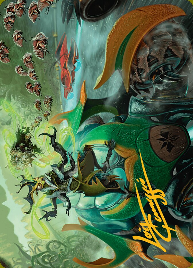 Aatchik, Emerald Radian Art Card (15/54)
