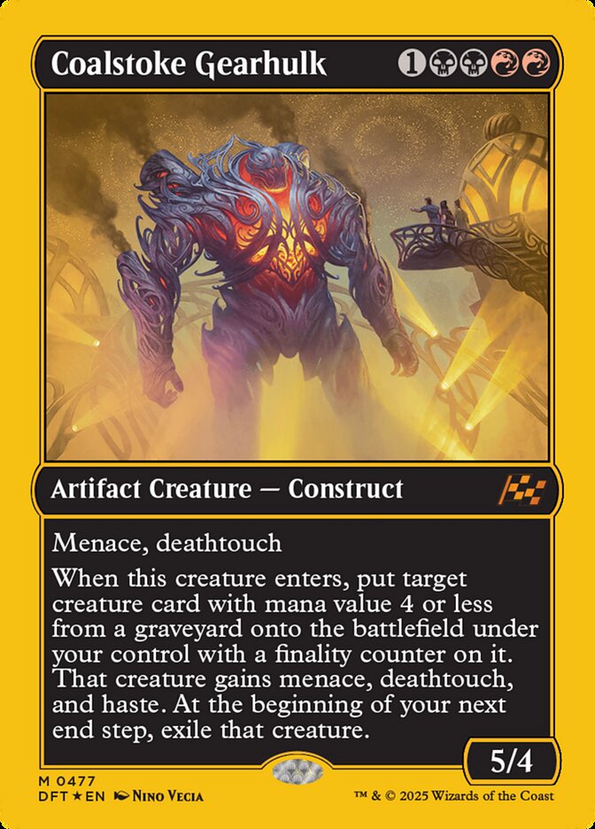 Coalstoke Gearhulk (First-Place Foil)