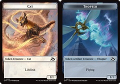 Cat // Thopter (0010) Double-Sided Token - Foil