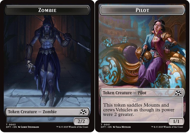 Zombie (0003) // Pilot Double-Sided Token - Foil