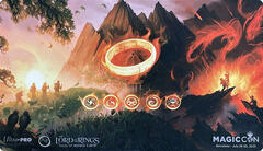 Ultra Pro - Playmat: MTG - MagicCon Barcelona 2023 Lord of the Rings Key Art