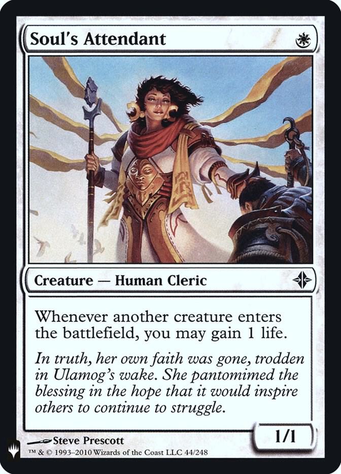 Souls Attendant - The List