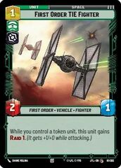 First Order TIE Fighter