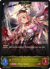 Dionne, Dancing Blade (Evolved) - BP08-020EN - L