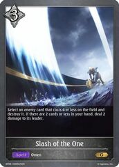 Slash of the One - BP08-109EN - G