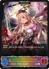 Dionne, Dancing Blade (Evolved) - BP08-SL06EN - SL - Foil