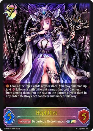 Nephthys - BP08-SL15EN - SL - Foil