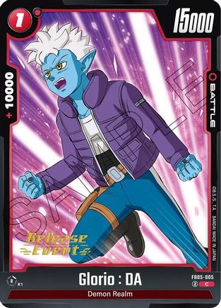 Glorio : DA - FB05-005 - C - Release Event