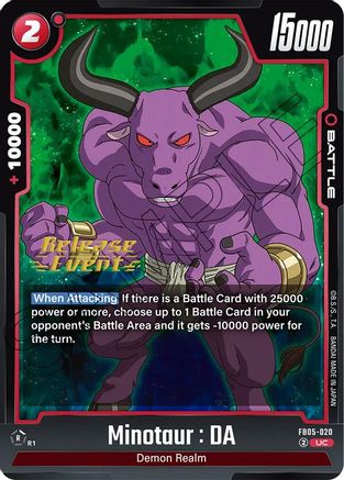Minotaur : DA - FB05-020 - UC