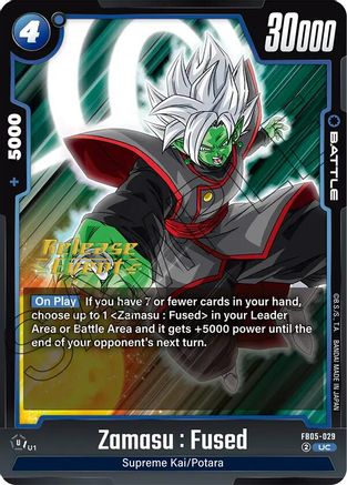 Zamasu : Fused - FB05-029 - UC - Release Event