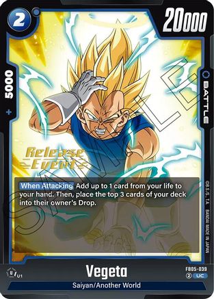 Vegeta - FB05-039 - UC - Release Event