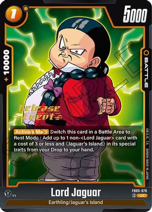 Lord Jaguar - FB05-078 - UC - Release Event