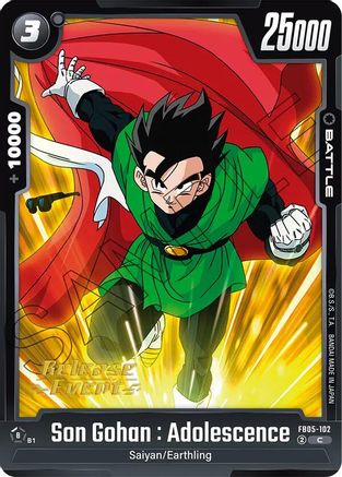 Son Gohan : Adolescence - FB05-102 - C - Release Event