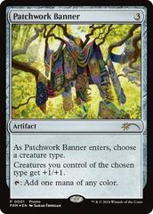 Patchwork Banner - Foil - Media Promos