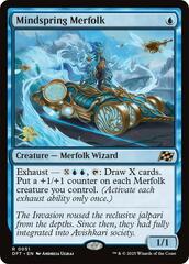 Mindspring Merfolk (Prerelease) - Foil