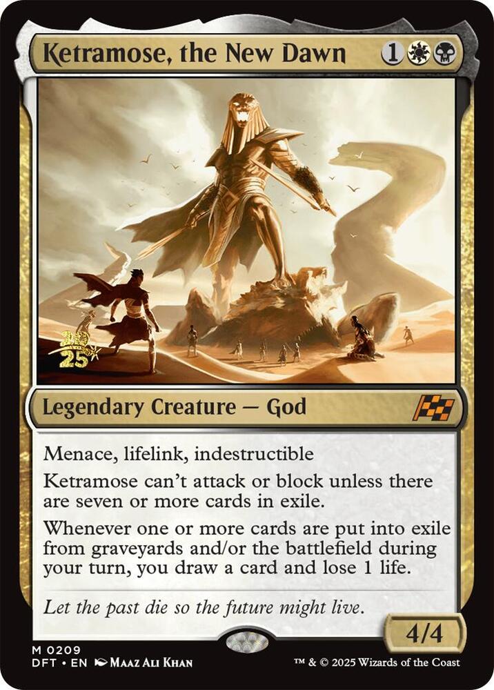 Ketramose, the New Dawn (Prerelease) - Foil