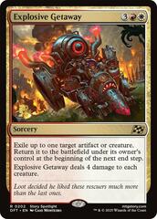 Explosive Getaway - Foil - Prerelease Promo