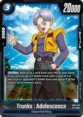 Trunks : Adolescence - FB05-035 - UC