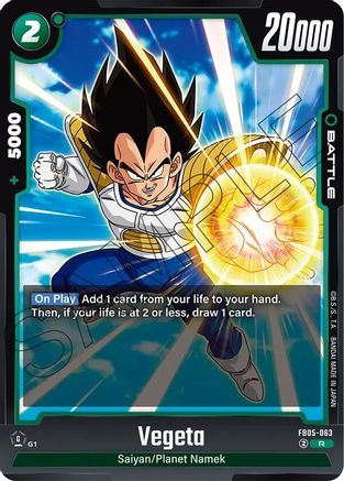 Vegeta - FB05-063 - R - Holofoil