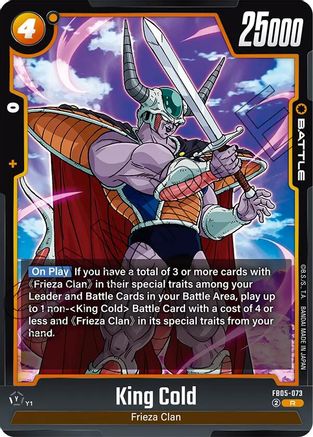 King Cold - FB05-073 - R - Holofoil
