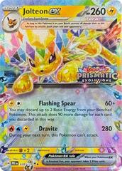 Jolteon ex - 030/131 - Prismatic Evolutions Stamp Promo