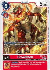 Growlmon - BT19-009 - C