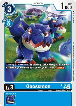 Gaossmon - BT19-016 - C