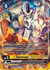 Taomon ACE (Alternate Art) - BT19-037 - SR - Foil