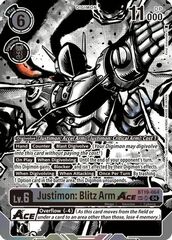 Justimon: Blitz Arm ACE (Textured) - BT19-064 - SR - Foil