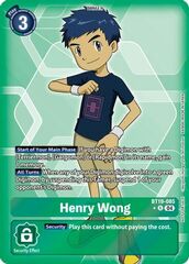 Henry Wong (Release Special Booster 2.5: Box Promotion Pack) - BT19-085 - R - Foil