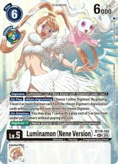 Luminamon (Nene Version) (Alternate Art) - BT19-102 - SEC - Foil