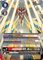 Jesmon GX ACE (Textured) - BT20-021 - SR - Foil